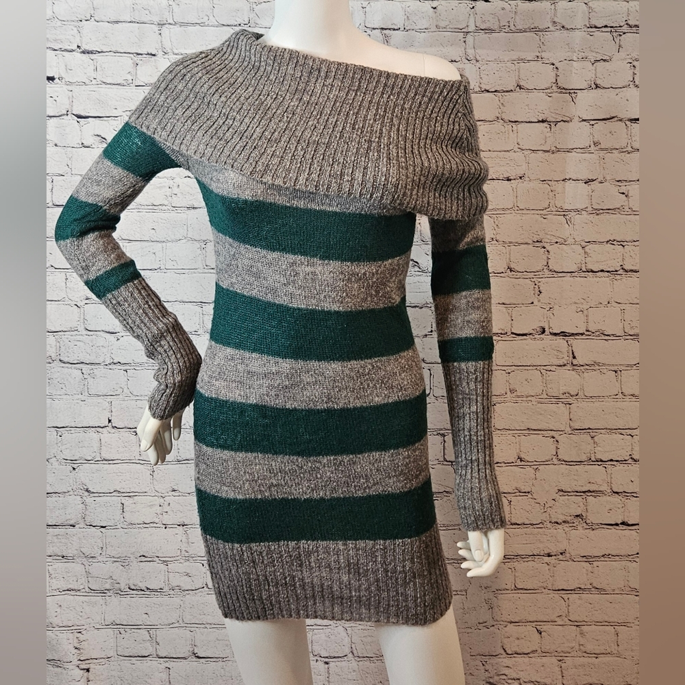 Mak size small stiped sweater dress